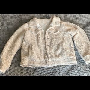 Like new cream sherpa